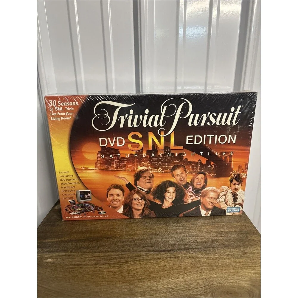 SATURDAY NIGHT LIVE Trivial Pursuit SNL DVD Edition board game SEALED